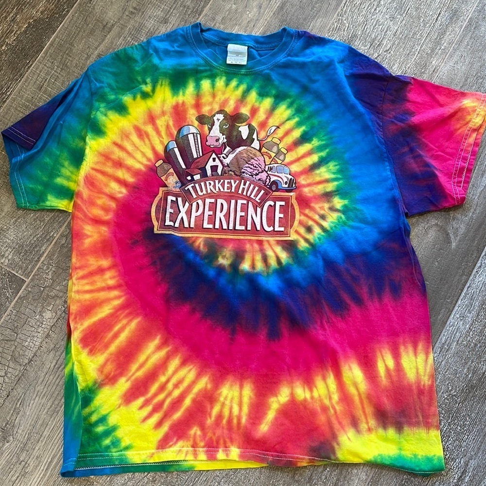 Turkey Hill Experience Tye-Dye Tee size X-Large